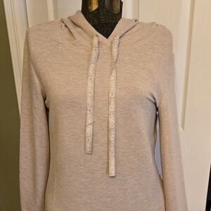 Calvin Klein Beige Hoodie Dress